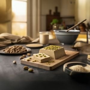 Antep Fıstıklı Tahin Helvası