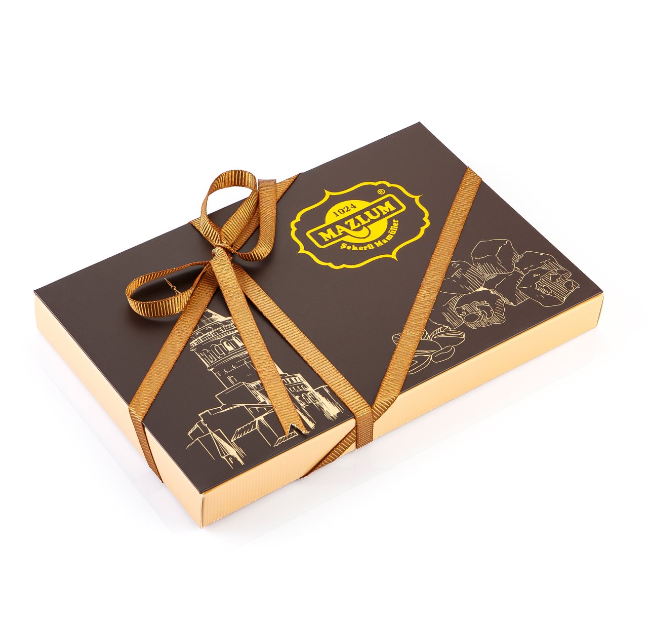 Gül Yapraklı Lokum 1 Kg.