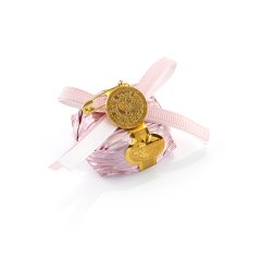 Pembe Dekorlu Altın Çikolata 500 Gr.