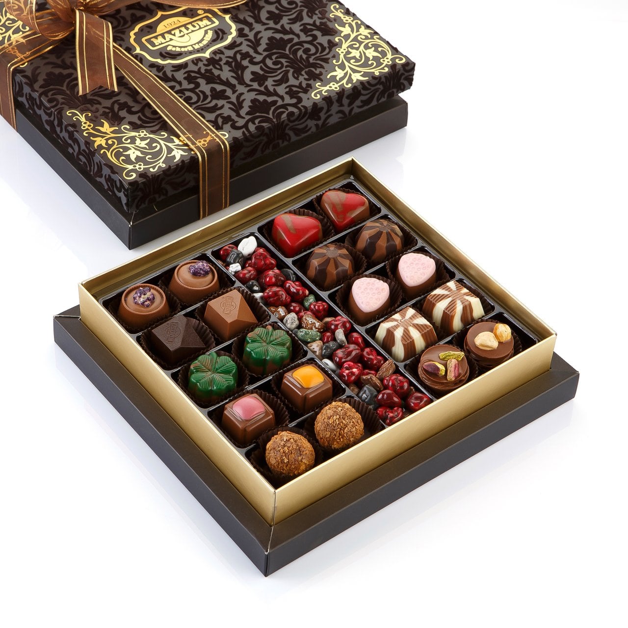 Mazlum Spesiyal Çikolata Floklu Küçük Kutu