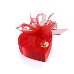 Küçük Kalp Kadife Kutu