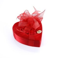 Orta Kalp Kadife Kutu