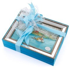 Aynalı Tablo Serisi Kadife Kutu (Kız Kulesi)