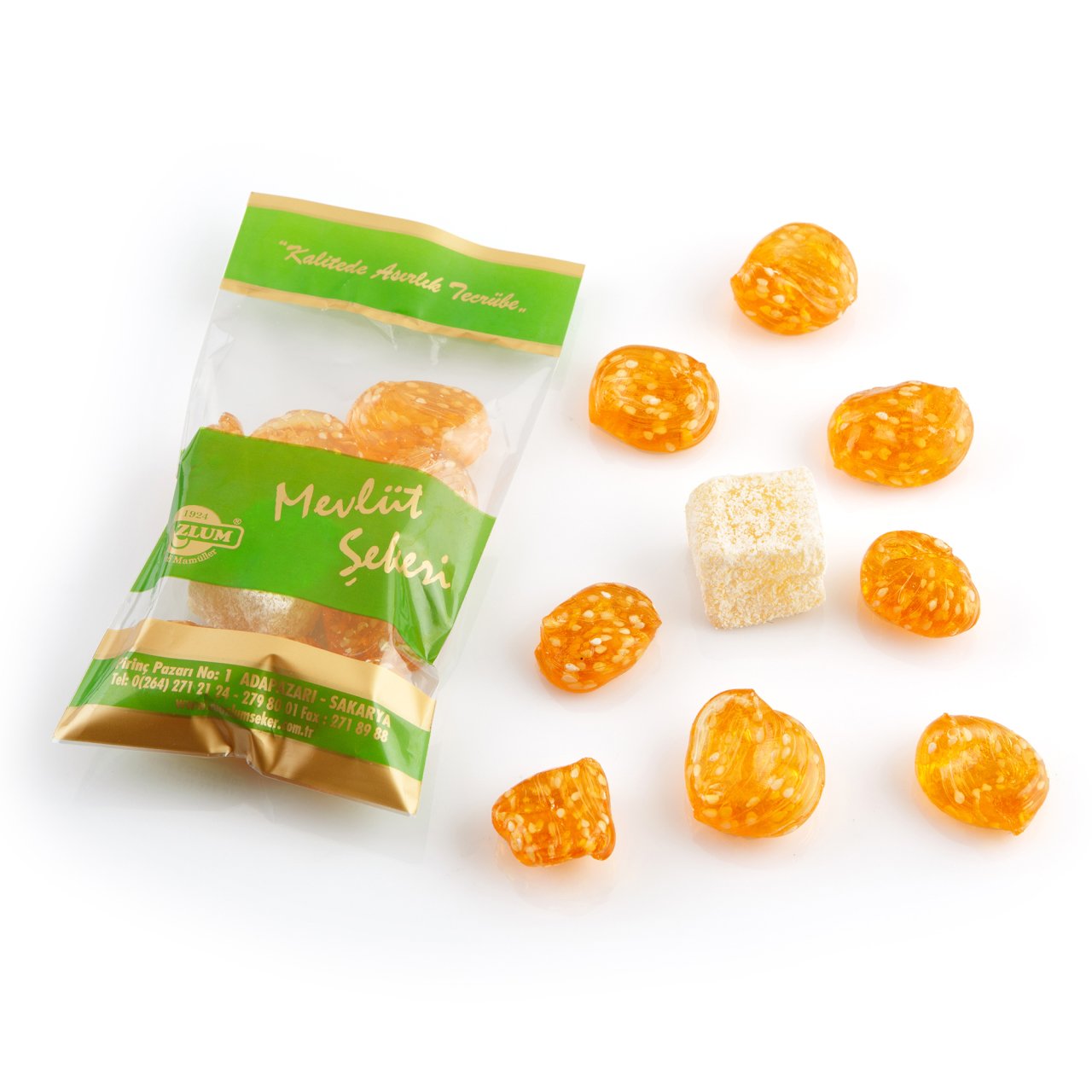 Susamlı Akide ve Lokum Mevlüt Şekeri